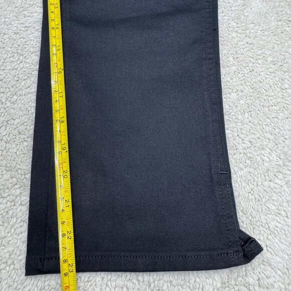 NEW NYDJ Chloe Capri Black Jean Women's Side Slit Denim Pants, Size 8 NWT - Picture 10 of 11